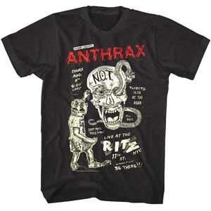 Anthrax Live At The Ritz Nyc Unisex T Shirt